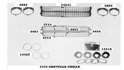 CENTER INNER GRILLE MOLDING - Image 2