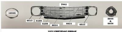 GRILLE MOLDING - CENTER - Image 2