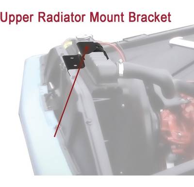 UPPER RADIATOR MOUNTING BRACKET - Image 3